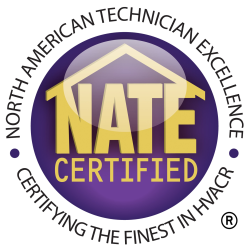Nate certified logo